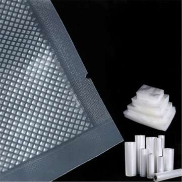 100Pcs 4 Sizes Food Grade Vacuum Bag Sealer Machine Bags (SIZE: S)