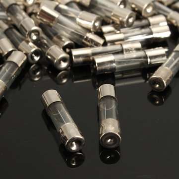 100Pcs/ Box 5x20MM Small Size Mini Glass Fuse Tube Vehicle Fuse