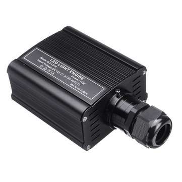 100V-240V 16W RGBW Fiber Optic LED Light Star Ceiling Kit 450Pcs 2M 0.75mm Bright Crystal