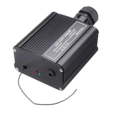 100V-240V 16W RGBW Fiber Optic LED Light Star Ceiling Kit 450Pcs 2M 0.75mm Bright Crystal