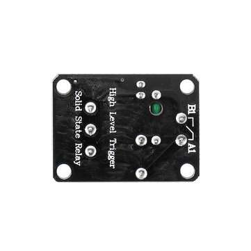 10pcs 1 Channel 5V Solid State Relay High Level Trigger DC-AC PCB SSR In 5VDC Out 240V AC 2A