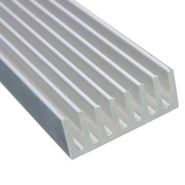 10pcs 100 x 25 x 10mm Aluminum Heat Sink Heatsink