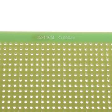 10pcs 12 x18cm FR4 Single-Sided PCB Experiment Printed Circuit Board Epoxy Glass Fiber FR-4 Green Pr