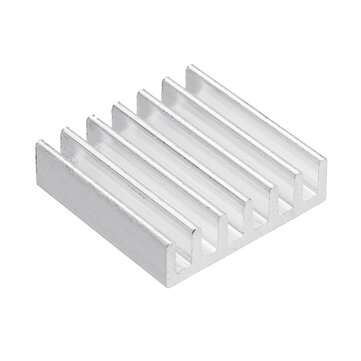 10Pcs 14x14x4mm Aluminum Radiator Chip Heat Sink