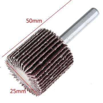 10pcs 25mm 40&80 Grit Flap Wheel Disc Set Sanding Drill Abrasive Sandpaper Polishing Tool