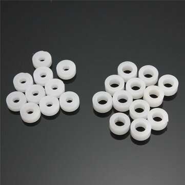 10PCS 2mm/3mm ABS Axle Sleeve Accessories of DIY Robot Toy Model (SIZE: 3.0MM)