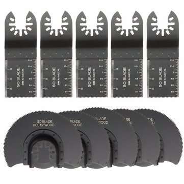 10pcs 35mm 88mm Saw Blades Oscillating Multitool for Fein Poerter Cable Oscillating Tools
