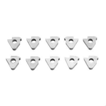 10pcs Carbide Insert Shim Seats Turning Tool Thread Shim Seats For 16ER AG6 / 16IR AG60 SER/SEL Hold