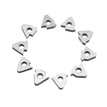 10pcs Carbide Insert Shim Seats Turning Tool Thread Shim Seats For 16ER AG6 / 16IR AG60 SER/SEL Hold