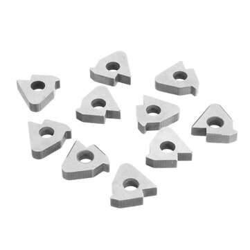 10pcs Carbide Insert Shim Seats Turning Tool Thread Shim Seats For 16ER AG6 / 16IR AG60 SER/SEL Hold