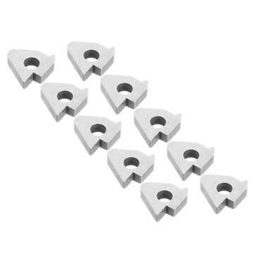 10pcs Carbide Insert Shim Seats Turning Tool Thread Shim Seats For 16ER AG6 / 16IR AG60 SER/SEL Hold