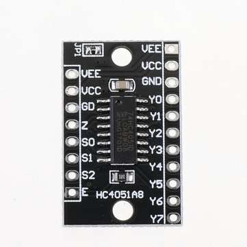 10pcs Electronic Analog Multiplexer Demultiplexer Module HC4051A8 8 Channel Switch Module 74HC4051 B