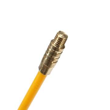 10Pcs Fiberglass Cable Puller Running Wire Cable Coaxial Electrical Pull Rods Fish Tape Kit