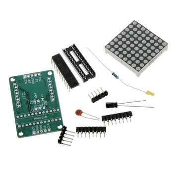 10Pcs MAX7219 Dot Matrix Module DIY Kit 5V 8*8 SCM Control Board For
