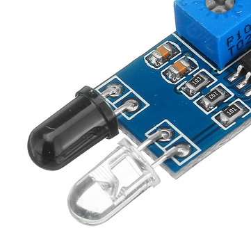 10pcs Obstacle Avoidance Reflection Photoelectric Sensor Infrared Alarm Module