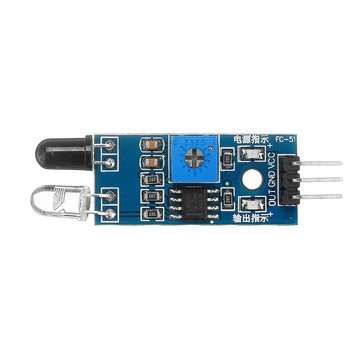 10pcs Obstacle Avoidance Reflection Photoelectric Sensor Infrared Alarm Module