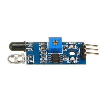 10pcs Obstacle Avoidance Reflection Photoelectric Sensor Infrared Alarm Module