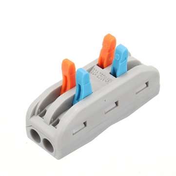 10Pcs PCT-2 2Pin Colorful Docking Connector Electrical Connectors Wire Terminal Block Universal Elec