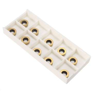 10pcs RPMT1003 M0-TT Carbide Insert Turning Tool Holder Insert For EMR EMRW Series Face Mill