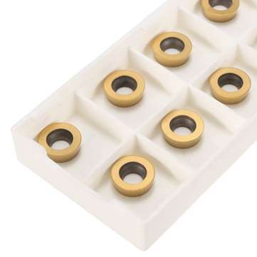 10pcs RPMT1003 M0-TT Carbide Insert Turning Tool Holder Insert For EMR EMRW Series Face Mill