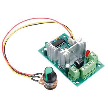10V 12V 24V 36V PWM DC Controller with Positive Inversion Switch PWM DC Controller for DC Motor Spee