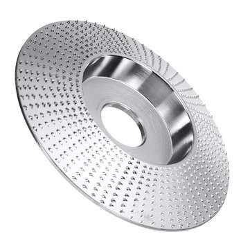 110mm Wood Grinding Wheel Bevel Disc Sanding Wood Carving Tool Abrasive Disc