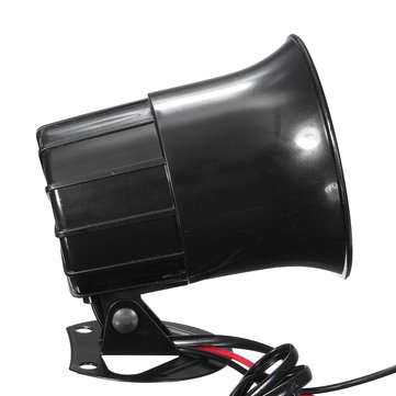 110db 12V 3 Sound PA System Loud Horn Siren Alarm Speaker For Car Motorcycle Van