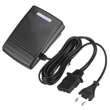 110V/220V Foot Control Pedal Replacement For Brother Sewing Machine (PLUG: 220VEUPLUG)