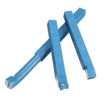 11pcs 8mm Carbide Tipped External Turning Tool Set Lathe Cutting Tool Set for Mini Lathe