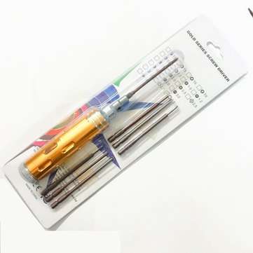 12 IN 1 Hex 1.5/2.0/2.5/3.0mm Screwdriver for Drone RC Helicopter Aircraft Model Repair and Disassem