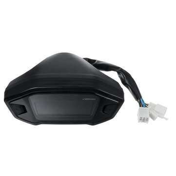 12V 13000RPM Digital LCD Display Speedometer Odometer with Sensor Wiring Kits Universal For 2/4 Cyli