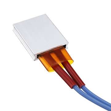 12V 2~14W 120 Degree PTC Ceramic Electric Heating Plate Aluminum Shell Constant Temperature Air Heat