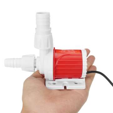 12V 20W Miniature DC Brushless Miniature Submersible Pump Computer Water Cooled Pump Fish Tank Rocke