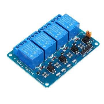 12V 4 Channel Relay Module PIC ARM DSP AVR MSP430 Geekcreit for Arduino - products that work with of