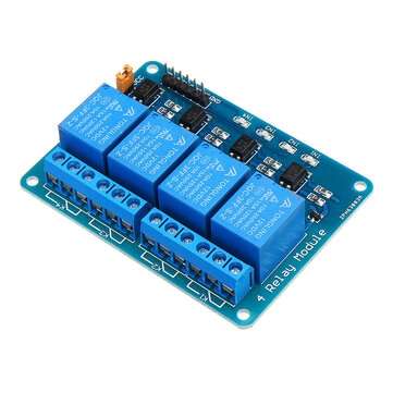 12V 4 Channel Relay Module PIC ARM DSP AVR MSP430 Geekcreit for Arduino - products that work with of