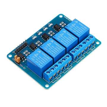 12V 4 Channel Relay Module PIC ARM DSP AVR MSP430 Geekcreit for Arduino - products that work with of