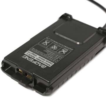 12V Car Charger Battery Adapter Eliminator for Baofeng UV5R Plus Two Way Radio