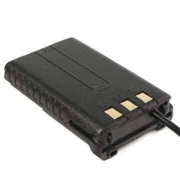 12V Car Charger Battery Adapter Eliminator for Baofeng UV5R Plus Two Way Radio