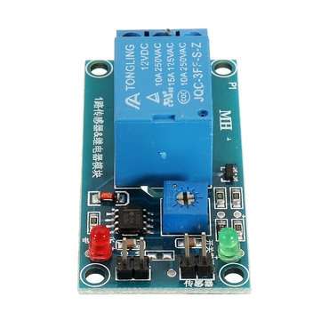 12V Raindrop Controller Relay Module Foliar Humidity Waterless Switch Rain Sensor Geekcreit for Ardu