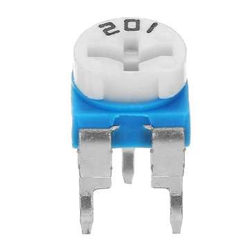 130Pcs Trimming Potentiometer Adjustment 100ohm-1Mohm RM065 Variable Resistors Assortment Kit