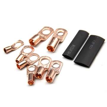 140PCS SC Buckle with Heat Shrinkable Tube Gold Color