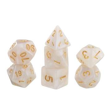 140PCS 20 Color Polyhedral Dices Set For Dungeons & Dragons Dice Desktop RPG Game