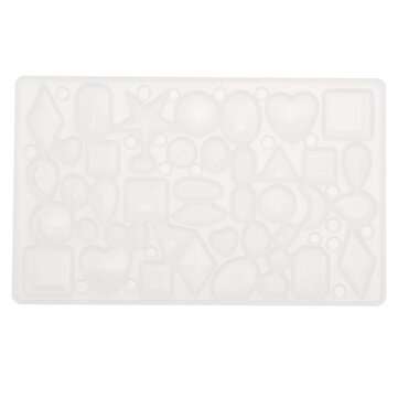 151pcs Resin Casting Silicone Molds Epoxy Spoon Set Jewelry Making Pendant Craft