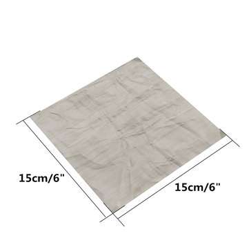 15x15CM 316 Stainless Steel Wire Cloth Screen Square Sheet 500 Mesh