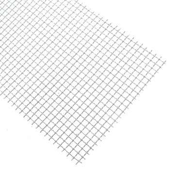 15x90cm Woven Wire 304 Stainless Steel Filtration Grill Sheet Filter 4 Mesh