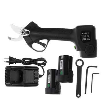 16.8V Rechargeable Cordless Branch Pruning Shears Secateur Branch Cutter W/ 2pcs Battery for Sharp C