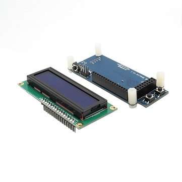 1602 RGB LCD Display With USB Port For Raspberry Pi 3B 2B B+ Windows Linux