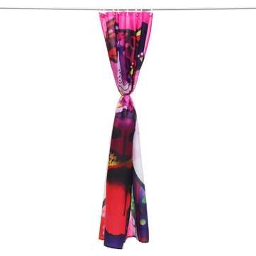 180 x 180CM Bathroom Shower Curtain Graffiti Dog Pattern Print Waterproof Polyester Shower Curtain