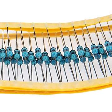 1800pcs 30 Kinds Value 1% 1/4W Metal Film Resistor Assorted Kit 60pcs Each Value