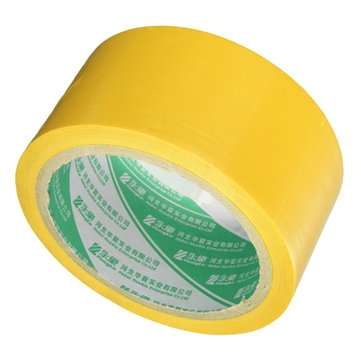 18m48mm PVC Roll Self Adhesive Warning Tape Decorative Tape (COLOR.: YELLOW)